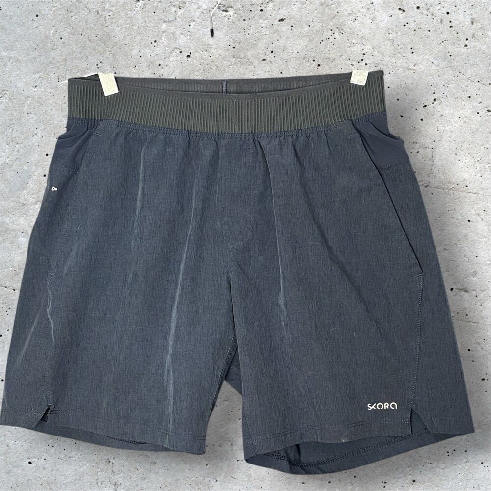 Skora Quick Dry Athletic Shorts Men’s Small Blue Running Training Lightweight